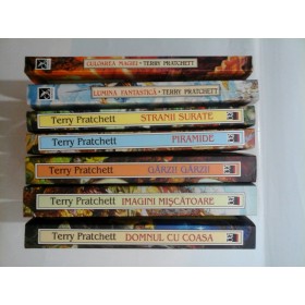 TERRY PRATCHETT 7 volume din SERIA LUMEA DISC - vol: 1,2,6,7,8,10,11. TERRY PRATCHETT 7 volume din SERIA LUMEA DISC - vol: 1,2,6,7,8,10,11.
